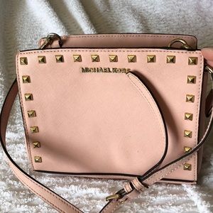Blush colored Michael Kors Purse